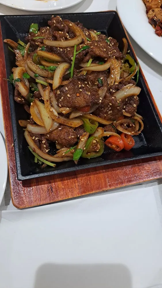 铁板牛肉